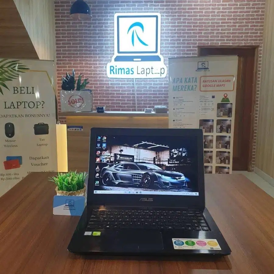 Laptop Asus Core i5 4GB/HDD 1TB Bekas Second