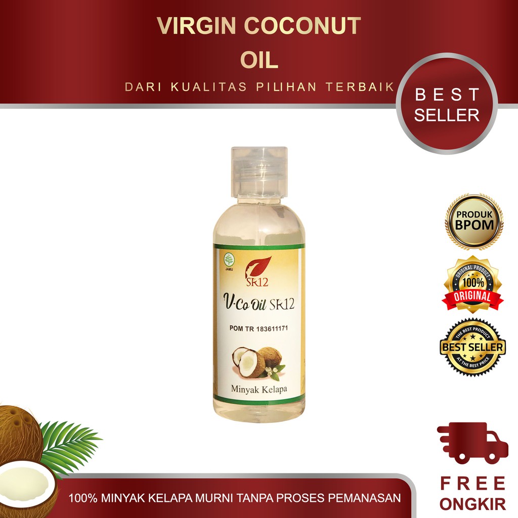 MINYAK KELAPA MURNI / VCO 60 ML / IMUN BOOSTER