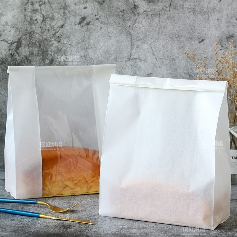 KANTONG ROTI KRAFT POLOS PAPER BAG BREAD PUTIH 100-450 GRAM