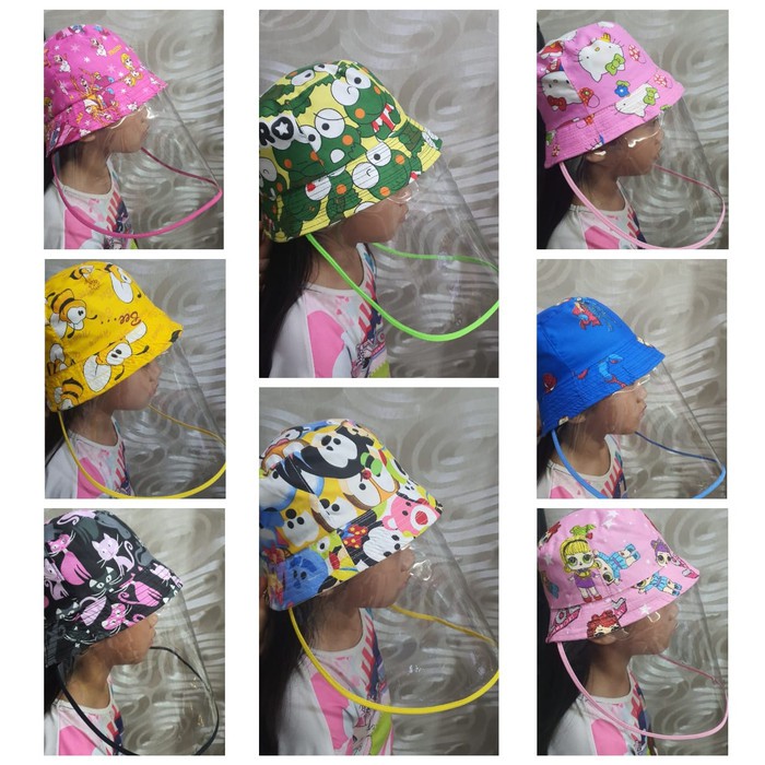 topi anti corona anak / topi corona / anti corona anak