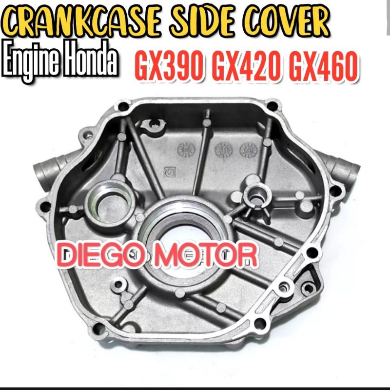 GX390 GX420 Crankcase Side Cover tutup Blok Samping Mesin Penggerak Mesin Penggerak Honda China  13H
