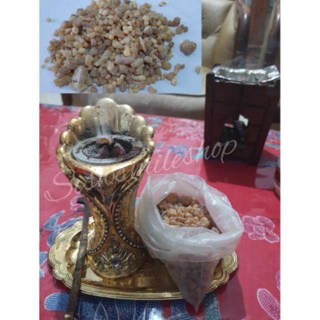 Dupa | MUSTAKI | LUBAN ARAB ASLI | KEMENYAN ARAB | 25gr