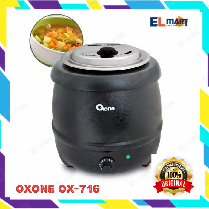OXONE electric soup kettle OX-716 10L - penghangat kuah soup OX716