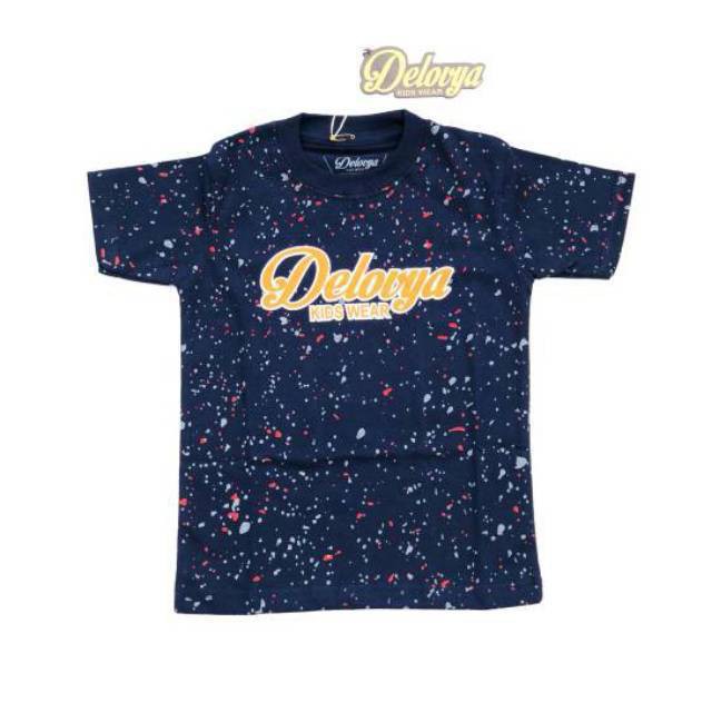 Kaos Anak Premium Delovya Navy