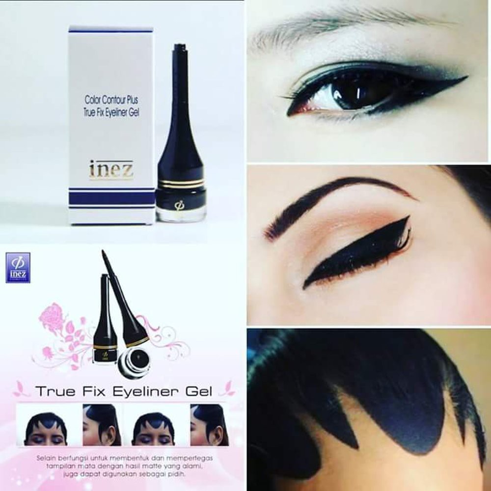 INEZ COLOR CONTOUR PLUS TRUE FIX EYELINER GEL 2GR