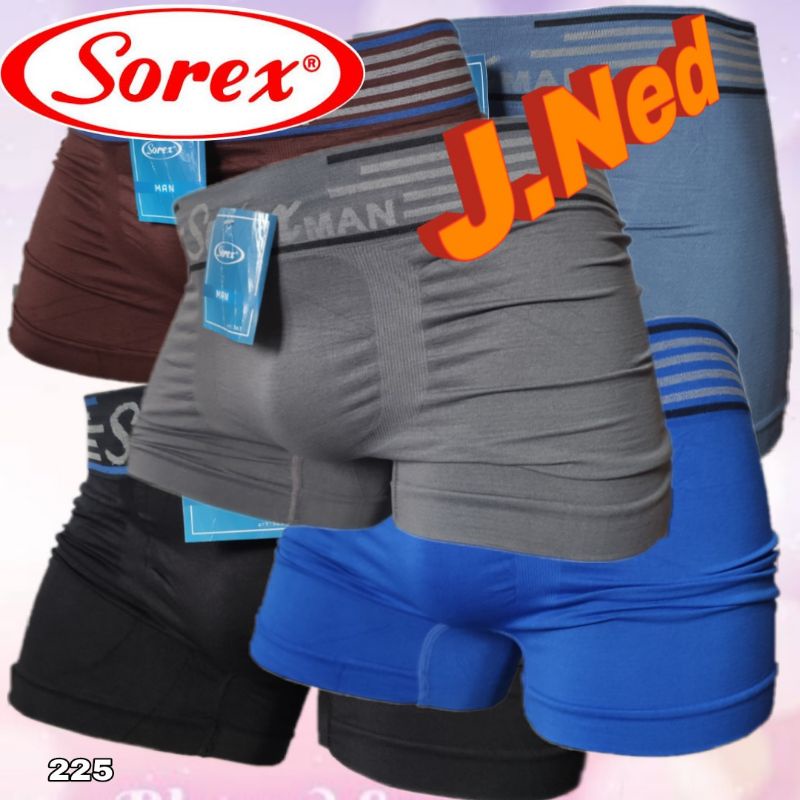 J225 CD BOXER PRIA IMPORT  CELANA DALAM BOXER PRIA SOREX FREE SIZE ( FIT TO XL )