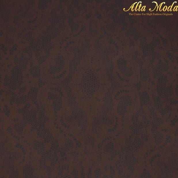 Katun Stretch Cokelat Tua Alta Moda