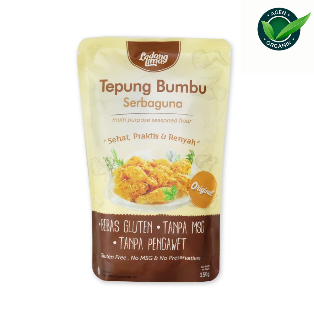 

Ladang Lima Tepung Bumbu Serbaguna 150gr