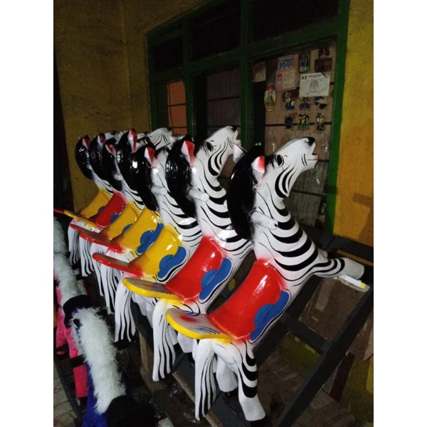 Mainan Kuda Kudaan Kayu Murah