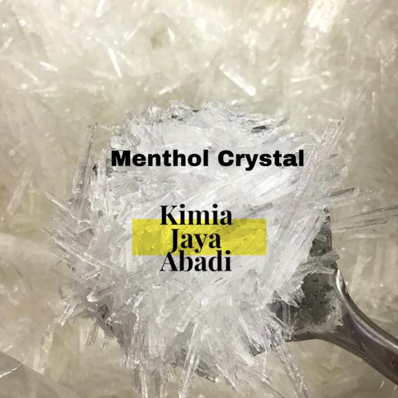 Happyyummy Menthol Crystal 1 Kg / Mentol Kristal Food Grade / Menthol Kristal