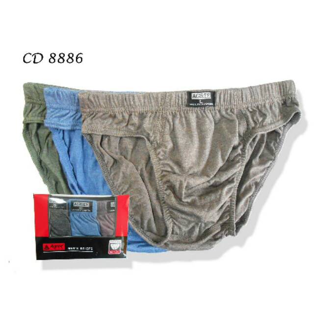 GROSIR [3 pcs] CD AGREE | celana dalam agree | celana dalam pria | agree | murah | cd cowok