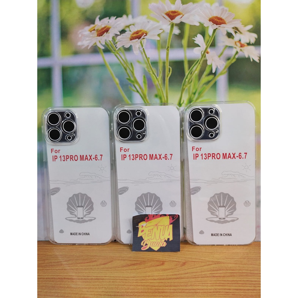 CASE IPHONE 13 3.1 ,IPHONE 13 MINI 5.4 ,IPHONE 13 PRO 6.1 ,IPHONE 13 PRO MAX 6.7 SOFCASE CLEAR HD PREMIUM - BENUA DUNIA