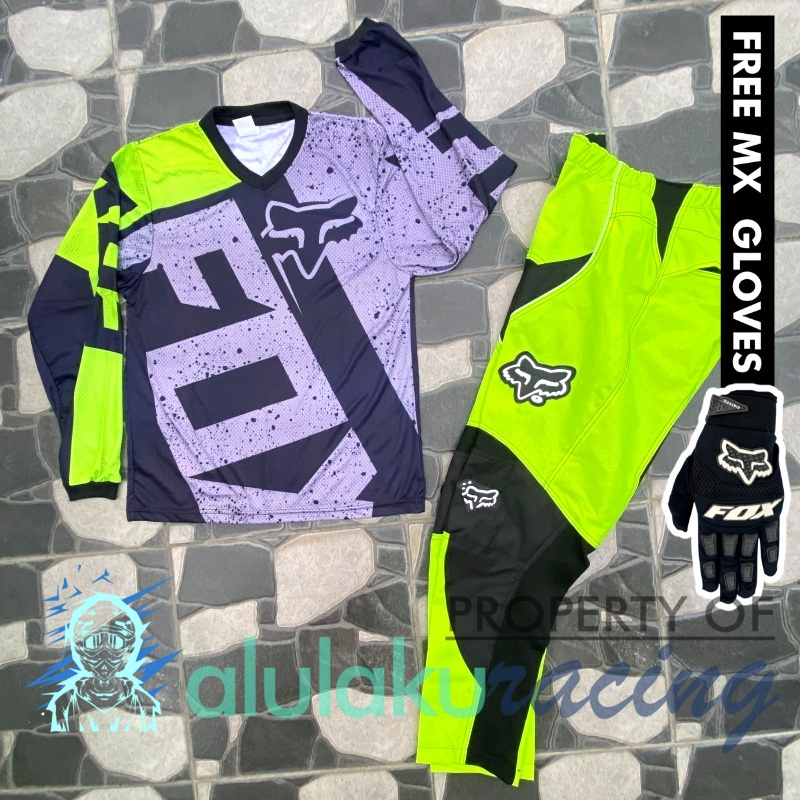 Jersey &amp; Celana MX Trail Motocross - Paket Bundling FOCT0304-F41