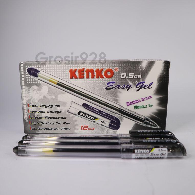 

(T8Y3) (Per 12) Pen Gel Easy Gel Kenko 0.5 mm / Pulpen Gel / Pena Gel //Premium@product
