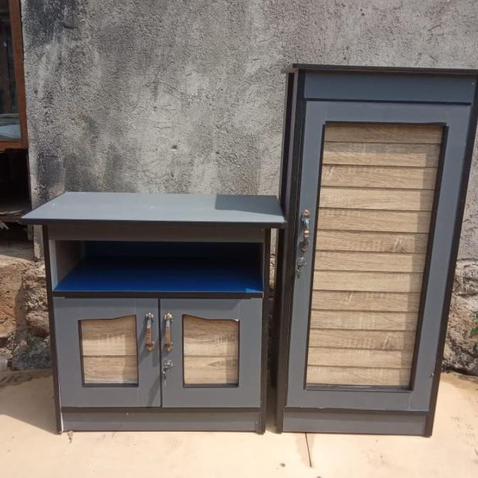 Satu Set Lemari & Meja Tv /Lemari Pakaian/Meja Tv Eiffelmall20