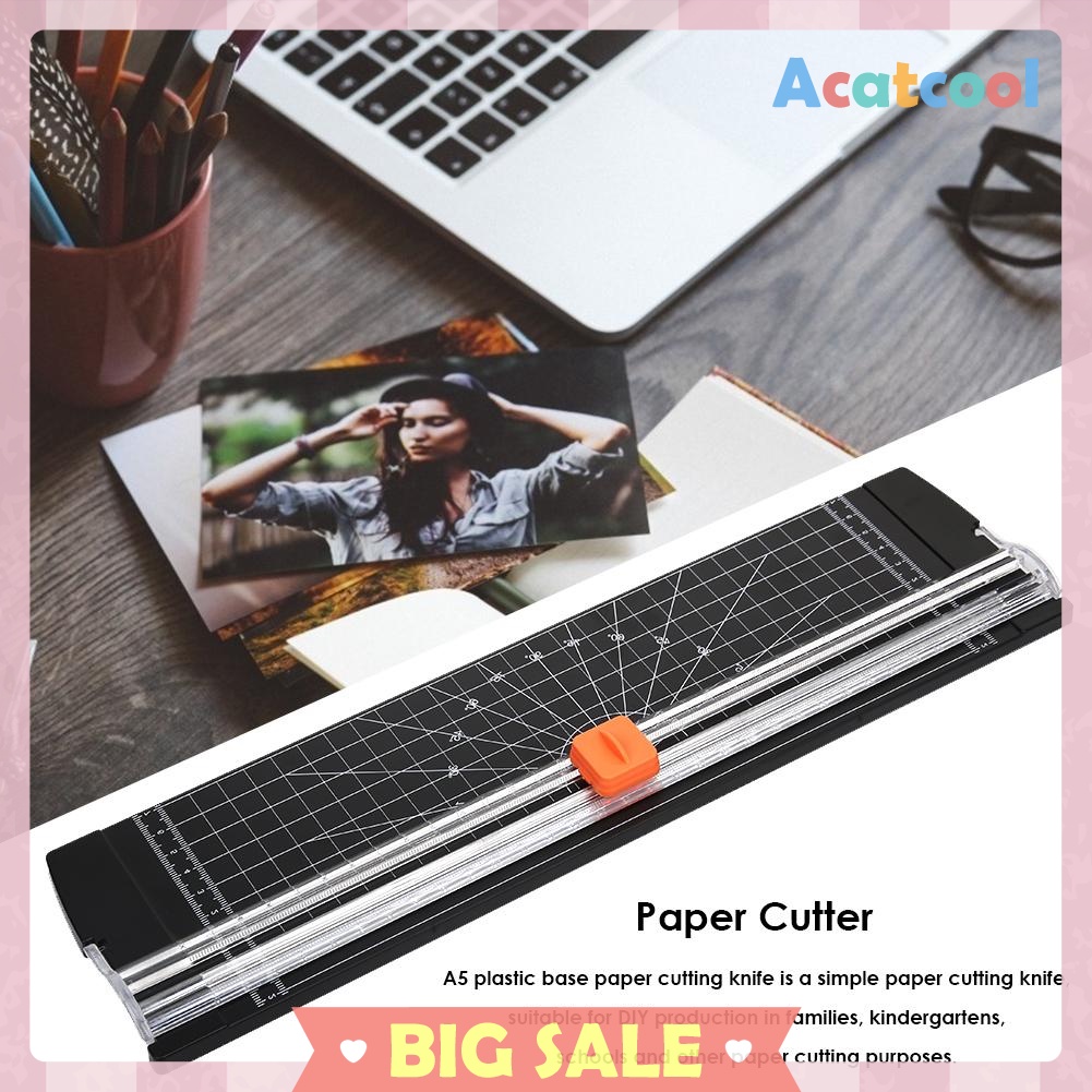 A4 Paper Cutting Machine Paper Cutter Office Trimmer Photo Scrapbook Blades