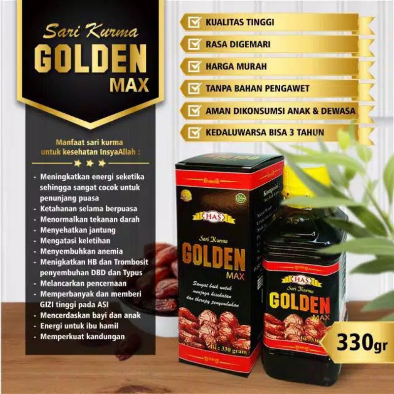 

SARI KURMA GOLDEN MAX