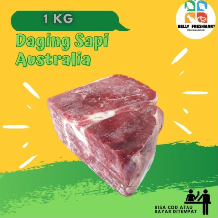 

Daging Sapi Frozen Sapi Import Australia Kualitas Premium Untuk Rendang Sedikit Lemak 1000 Gram
