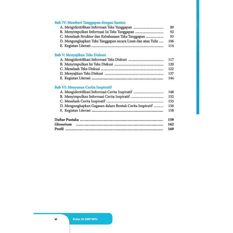 Buku Bahasa Indonesia Kelas 9 Kurikulum 2013 Revisi 2018-2