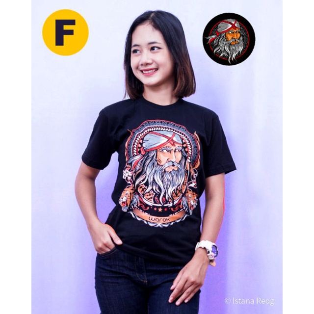 KAOS WAROK PONOROGO / KAOS REOG / KAOS BUDAYA / KAOS JARANAN / BUJANGGANONG / GANONGAN / BUDOYO JAWI