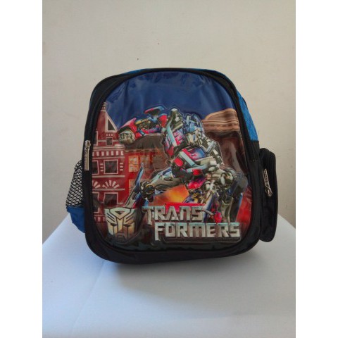 d'groove Ransel anak Transformer kecil - Biru
