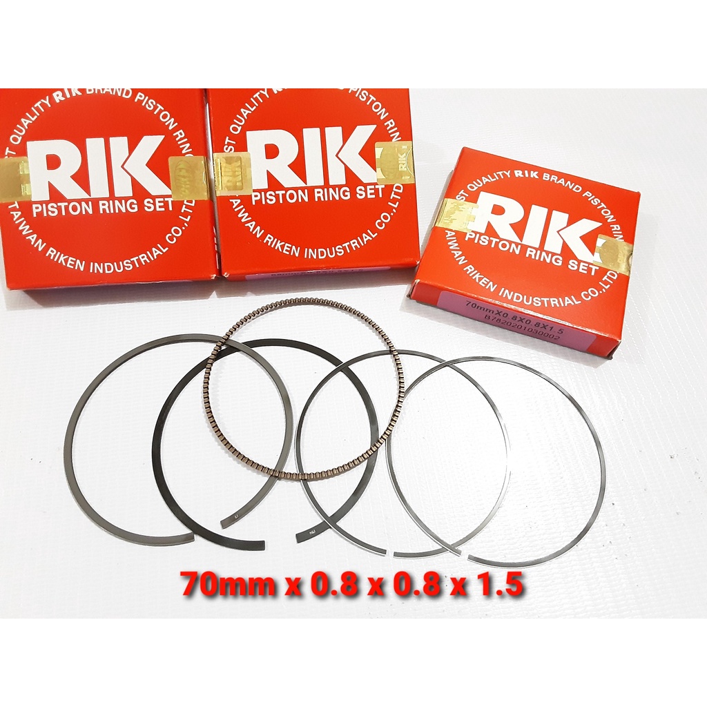 RING PISTON 70 mm RIK RIKEN KLX CRF MX ORIGINAL