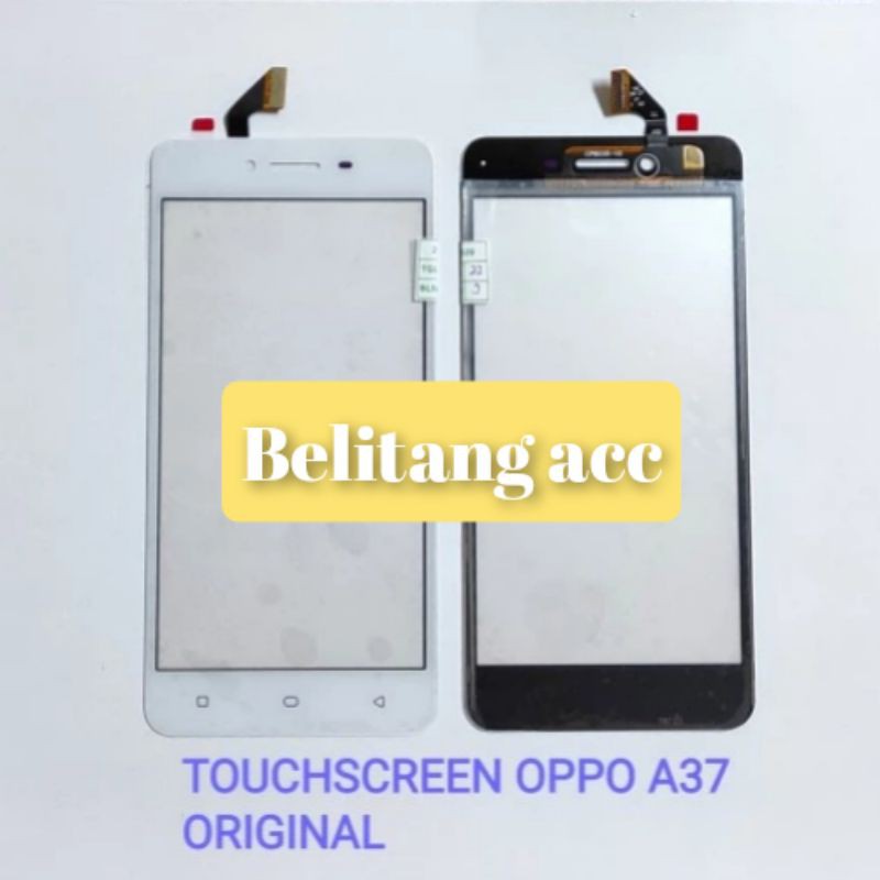 TOUCHSCREEN OPPO A37 ORIGINAL - Putih