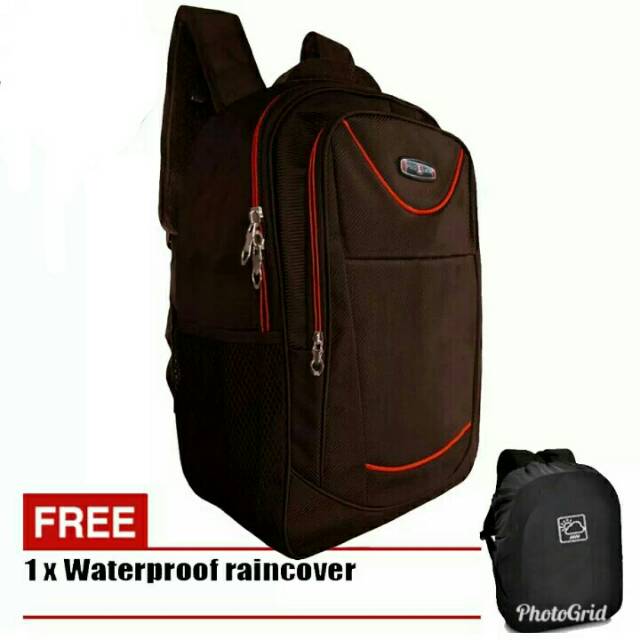 polo latin tas ransel laptop pria wanita