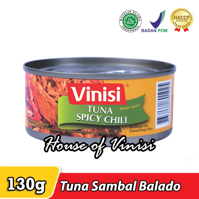 

Vinisi Tuna Sambal Balado 130 Gr