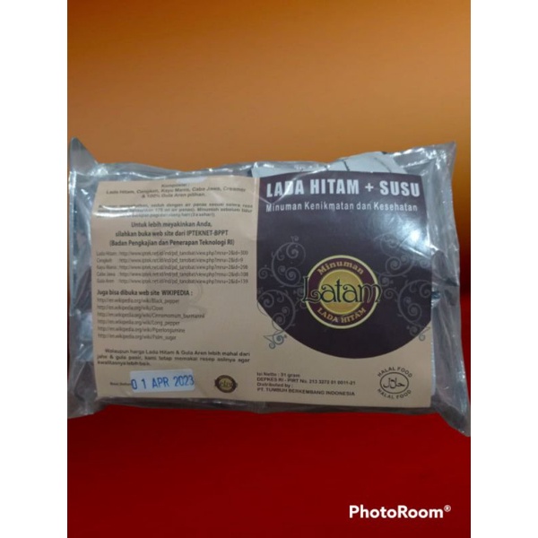 

kopi lada hitam susu