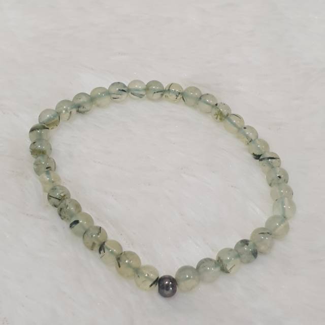 Gelang / bracelet batu Green Garnet