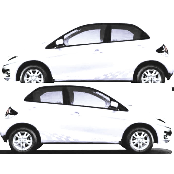 TERLARIS STIKER STRIPE MOBIL BRIO CUTTING STIKER BRIO RS