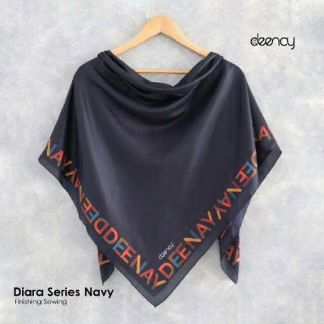 SCARF HIJAB DEENAY DIARA SERIES NAVY
