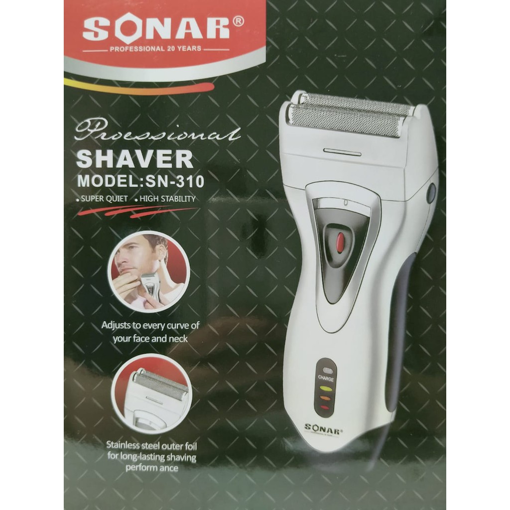 Mesin Alat Cukur jenggot dan Kumis portable Hair Clipper Shaver Sonar SN-310