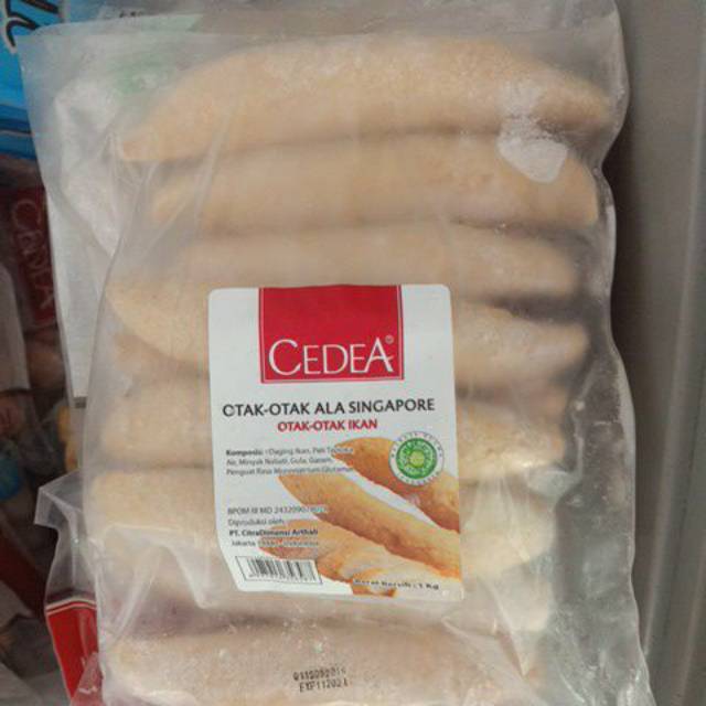 

Cedea otak otak singapore 1kg