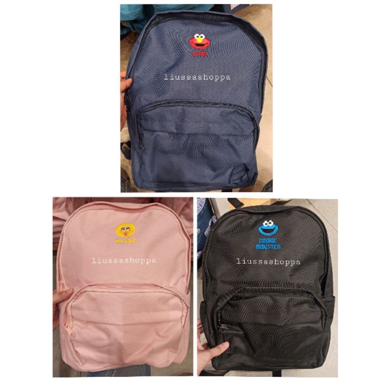Tas Ransel Miniso - Sesame Street Backpack