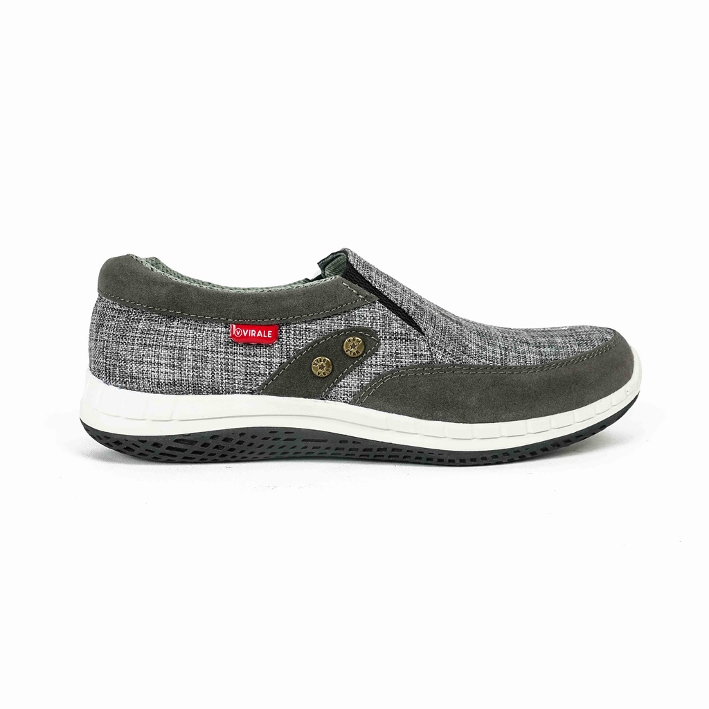 Sepatu Slip On Pria / Sepatu Casual Santai / Sepatu Selop Pria Casual ST HT