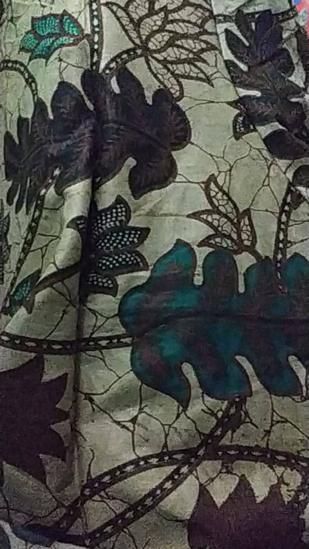 M-l-xl-xxl Batik Wanita Asj Sa Hrb026 Kenongo Kemeja Tosca Pendek