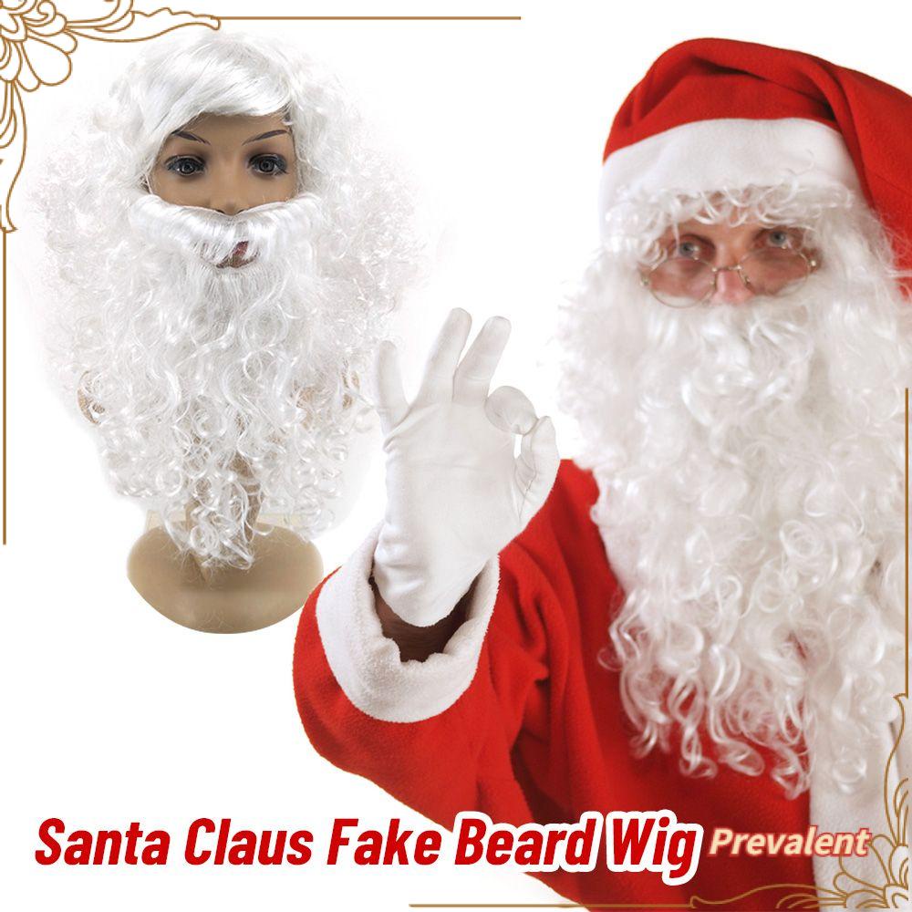 Wig Jenggot Santa Claus Untuk Pesta