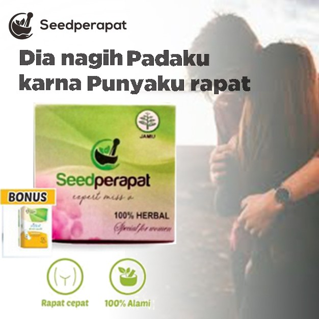 SEED PERAPAT Jamu Pelancar Haid Ampuh Mempelancar Haid Pereda Nyeri Haid Obat Pelancar Menstruasi -