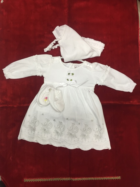 Baju gamis anak baby 0-18 bulan