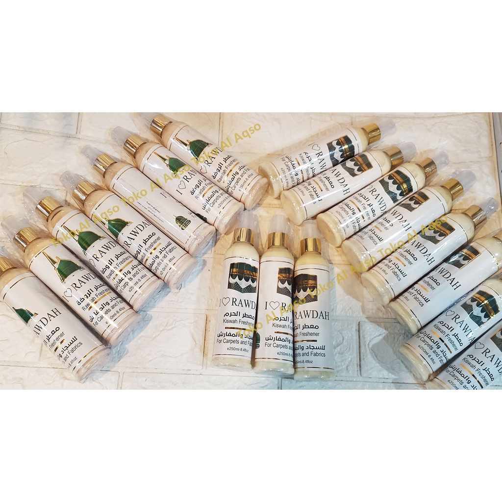 Freshener Sajadah Kiswah Dan Raudah/Pengharum Sajadah Original Madinah