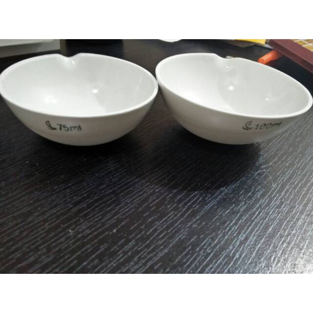 Cawan Uap/ Evaporating Dish/Cawan porcelin/Cawan Penguap