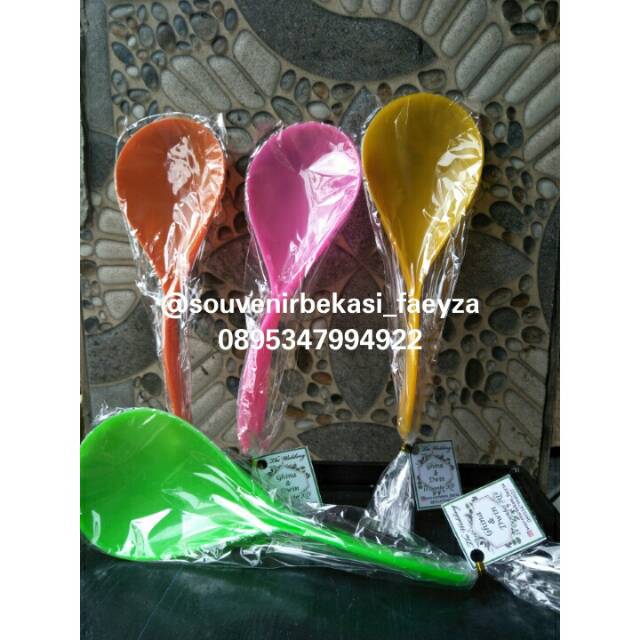 Souvenir Centong Nasi Plastik