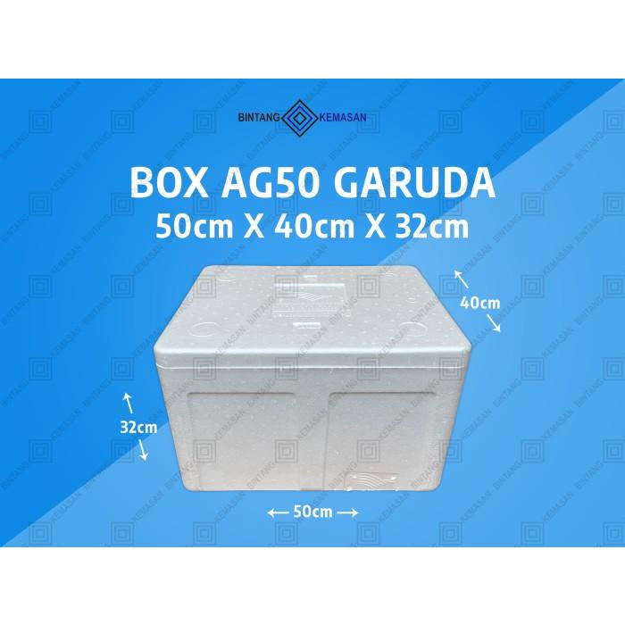 

Art Paper Styrofoam Box Ag 50 Garuda 50 X 40 X 32Cm Box Foam
