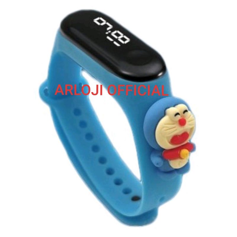 Gelang  Jam tangan LED anak karakter lucu