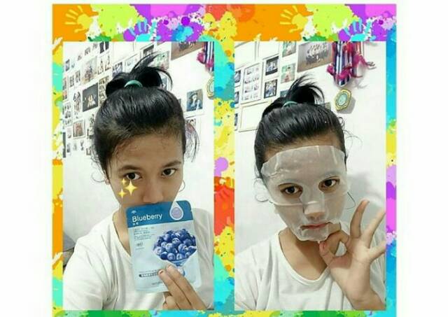 Masker rorec korea sheet mask