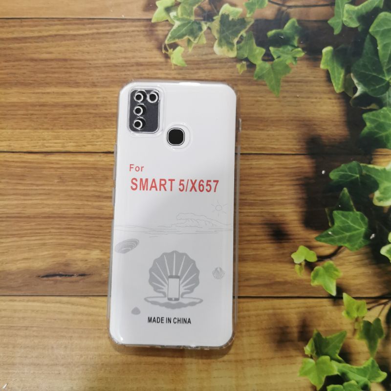 CASE INFINIX SMART 5 X657 CLEAR HD TEBAL 2.0MM BENING SOFTCASE