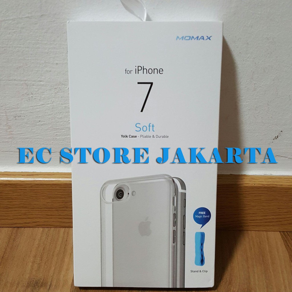 Original Momax Yoke 0.6 mm Ultra Thin Soft TPU Case iPhone 7