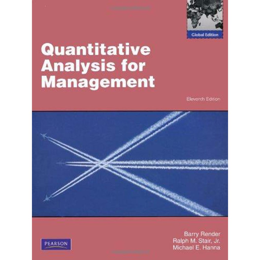 Jual Buku Quantitative Analysis For Management 11th Edition By Render ...